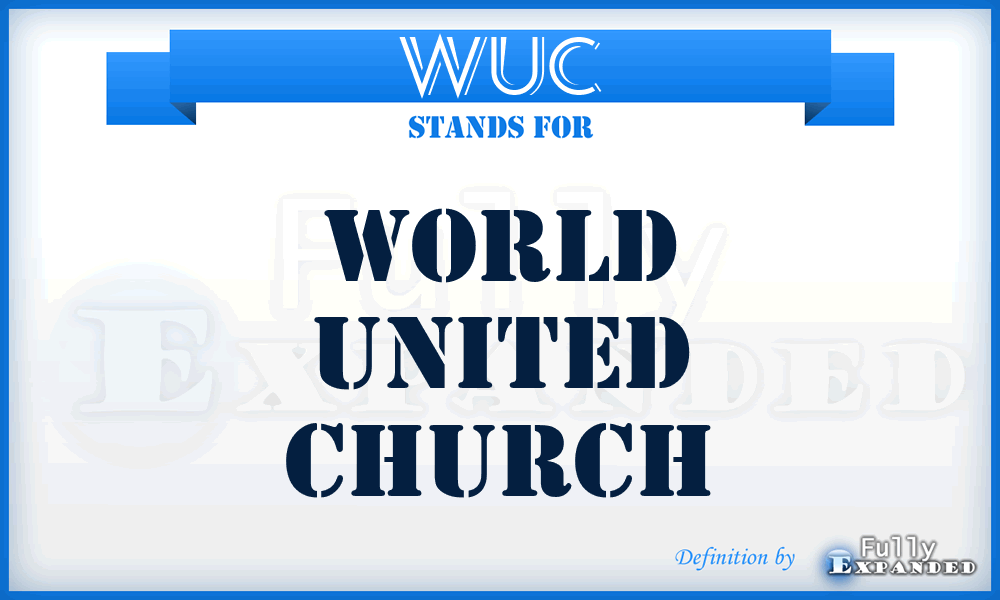 WUC - World United Church