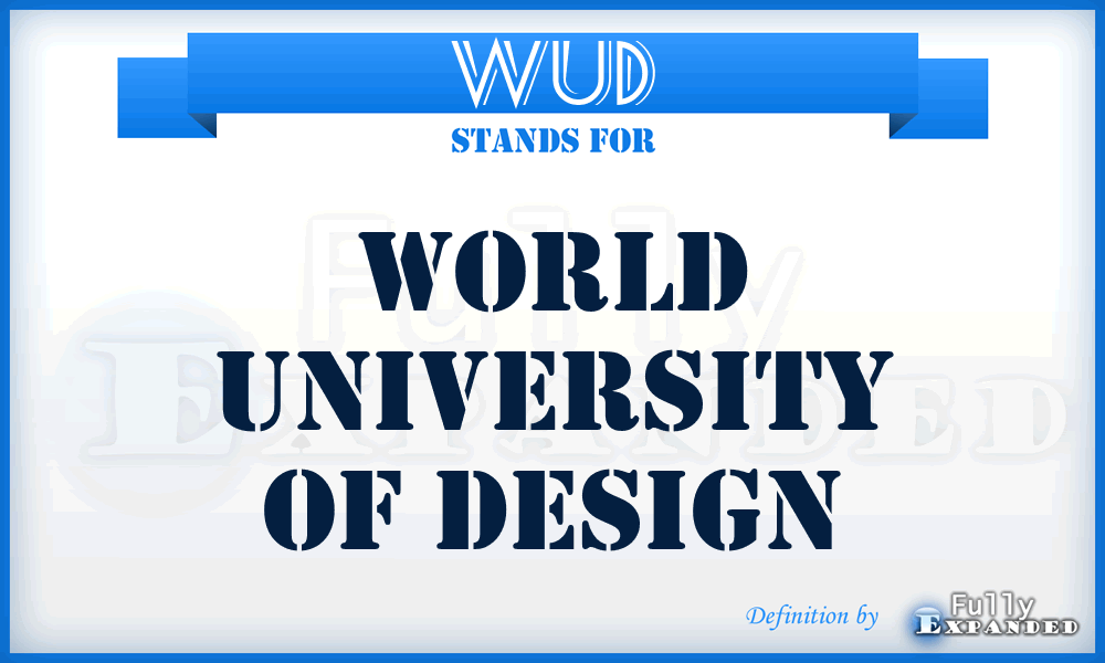 WUD - World University of Design