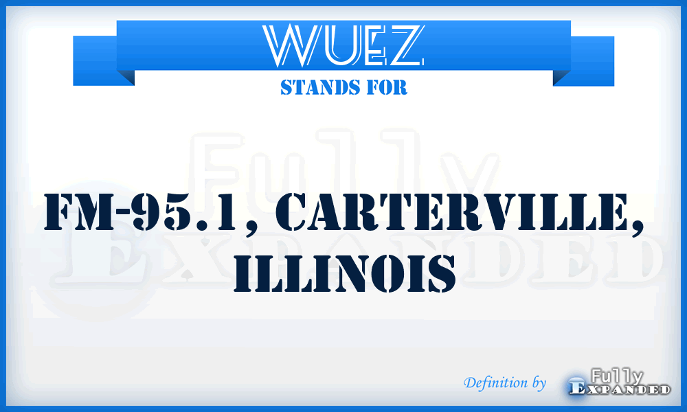 WUEZ - FM-95.1, CARTERVILLE, Illinois