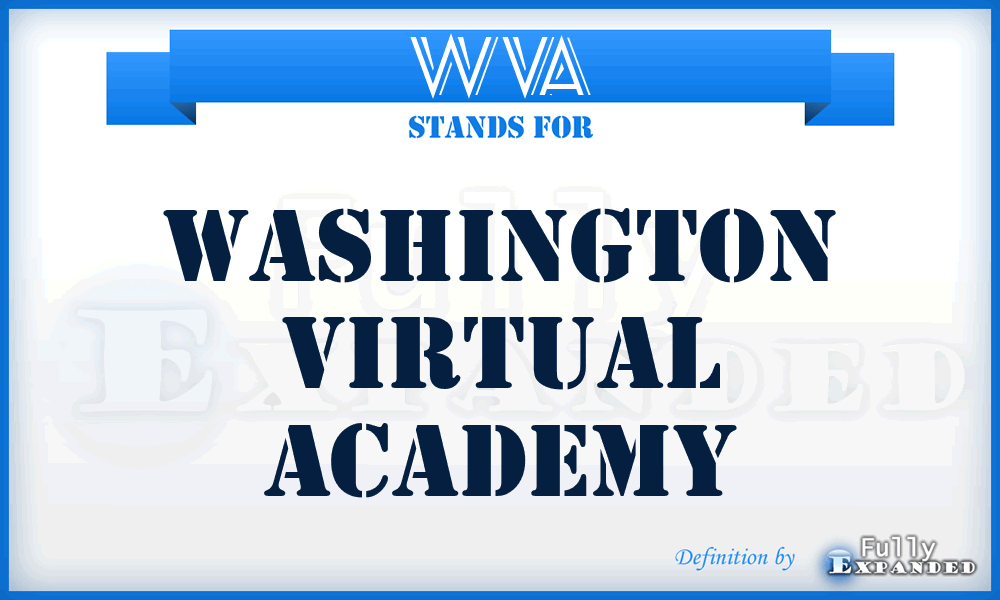 WVA - Washington Virtual Academy