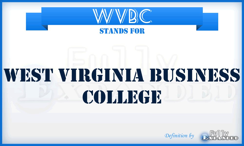 WVBC - West Virginia Business College