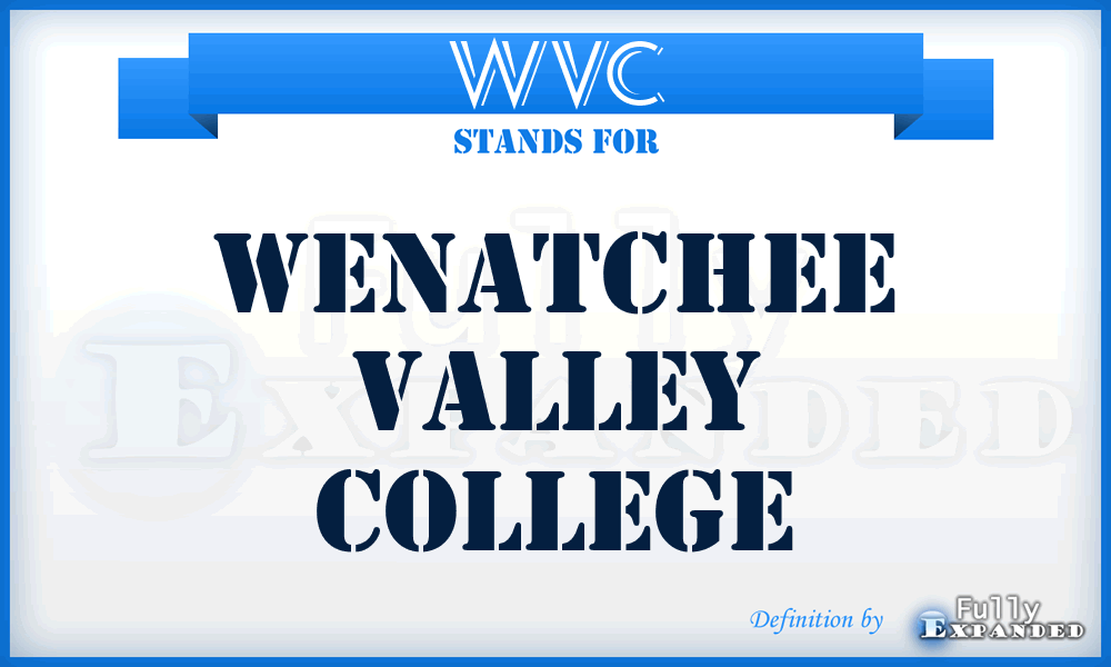 WVC - Wenatchee Valley College