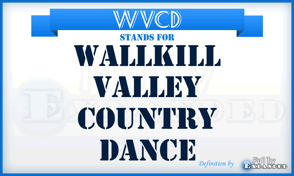 WVCD - Wallkill Valley Country Dance