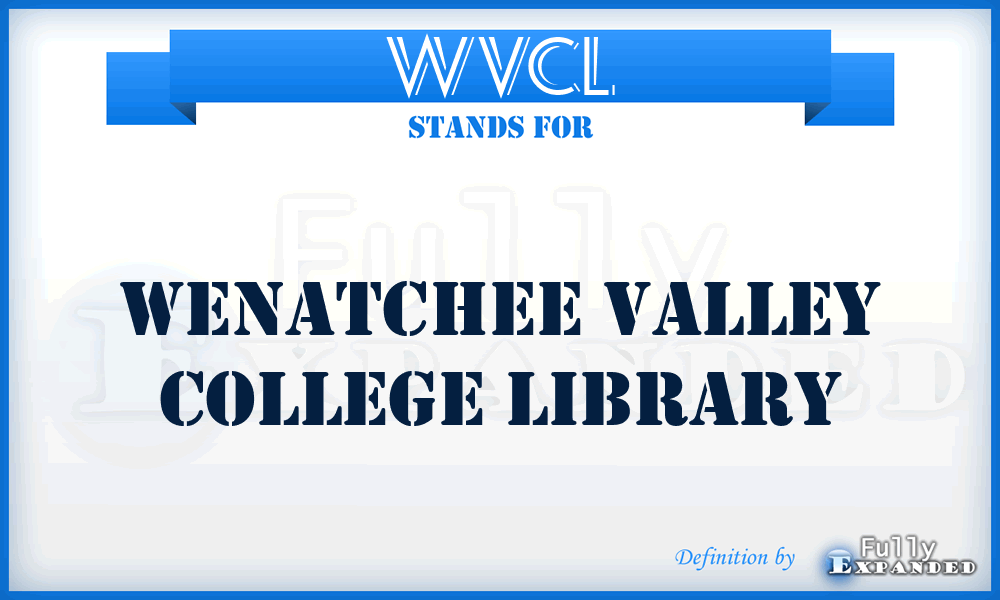 WVCL - Wenatchee Valley College Library