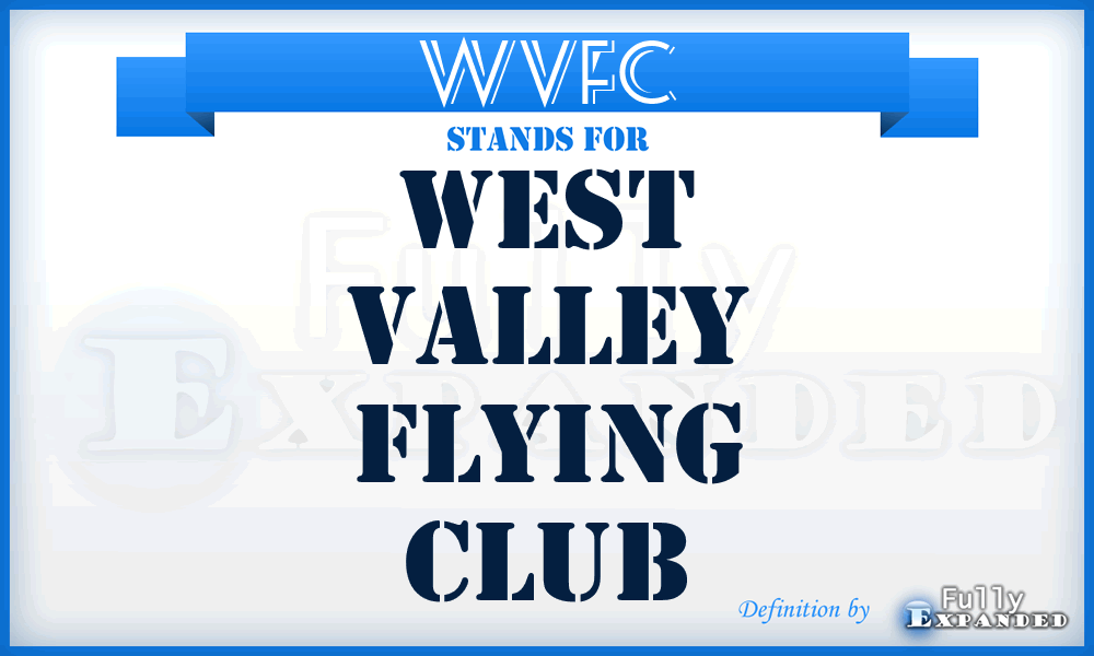 WVFC - West Valley Flying Club