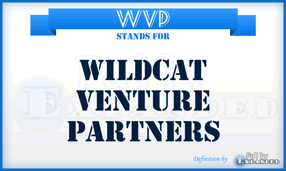 WVP - Wildcat Venture Partners