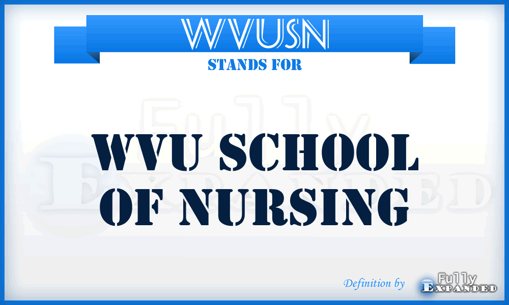 WVUSN - WVU School of Nursing