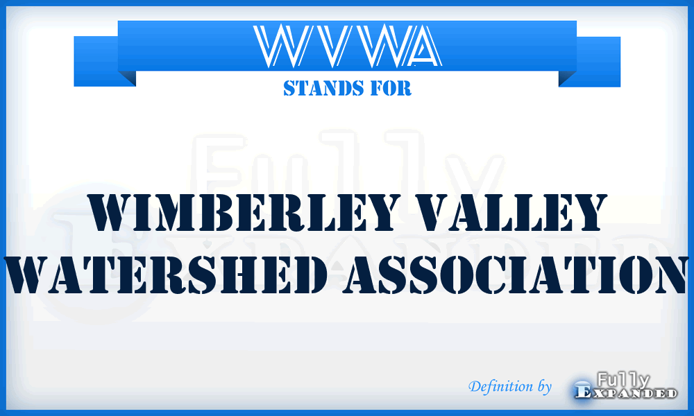 WVWA - Wimberley Valley Watershed Association