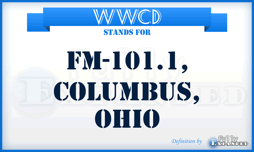 WWCD - FM-101.1, Columbus, Ohio