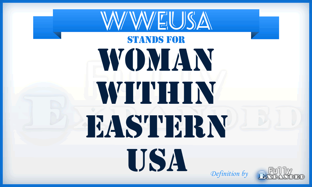 WWEUSA - Woman Within Eastern USA