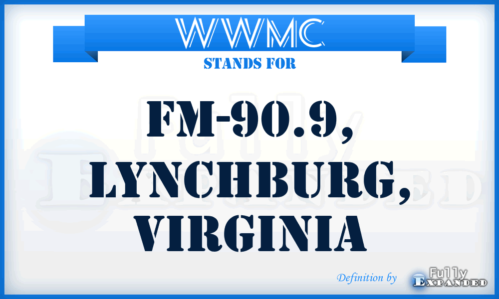 WWMC - FM-90.9, Lynchburg, Virginia