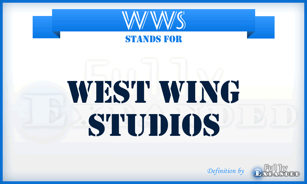 WWS - West Wing Studios