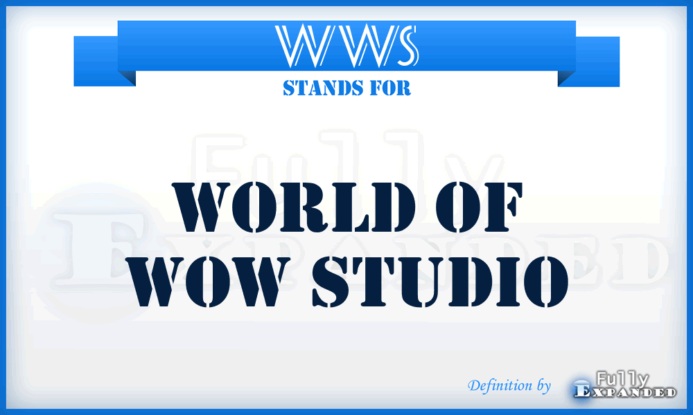 WWS - World of Wow Studio