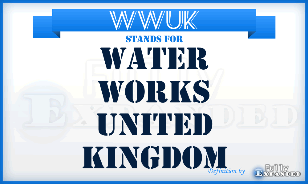 WWUK - Water Works United Kingdom