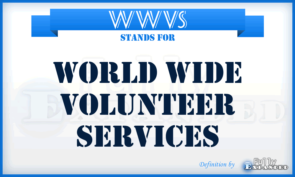 WWVS - World Wide Volunteer Services