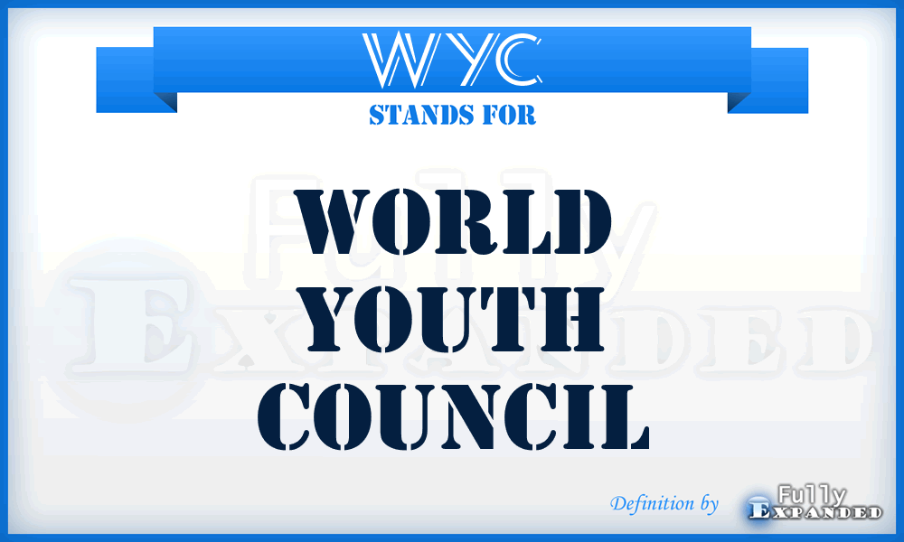 WYC - World Youth Council