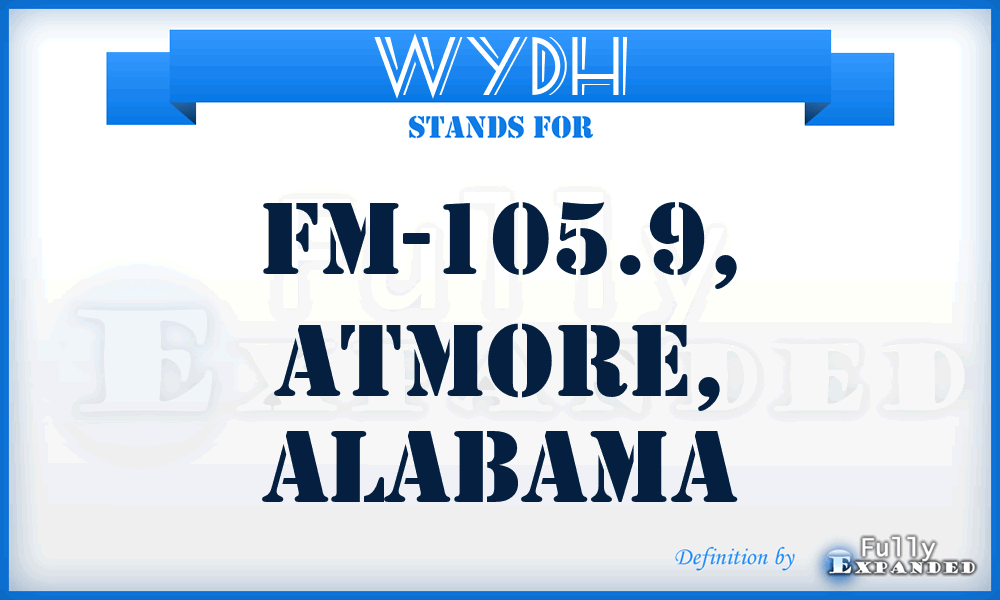 WYDH - FM-105.9, Atmore, Alabama