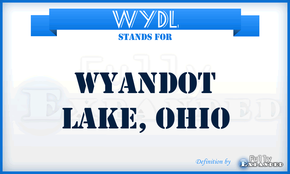 WYDL - Wyandot Lake, Ohio