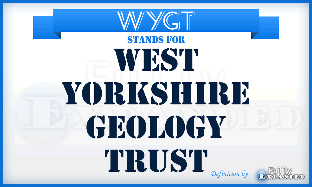 WYGT - West Yorkshire Geology Trust