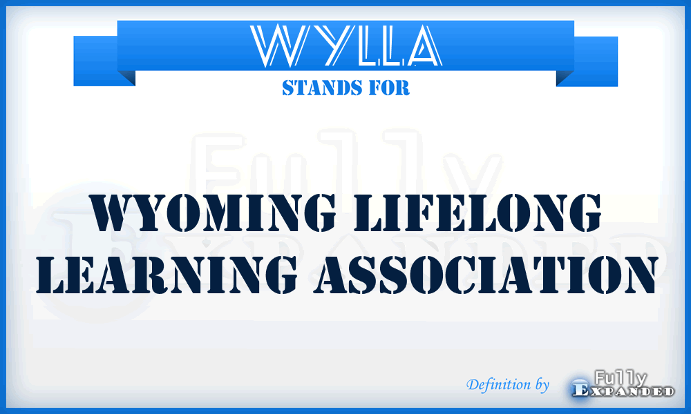 WYLLA - Wyoming Lifelong Learning Association