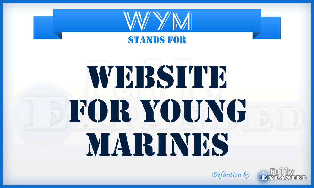 WYM - Website for Young Marines