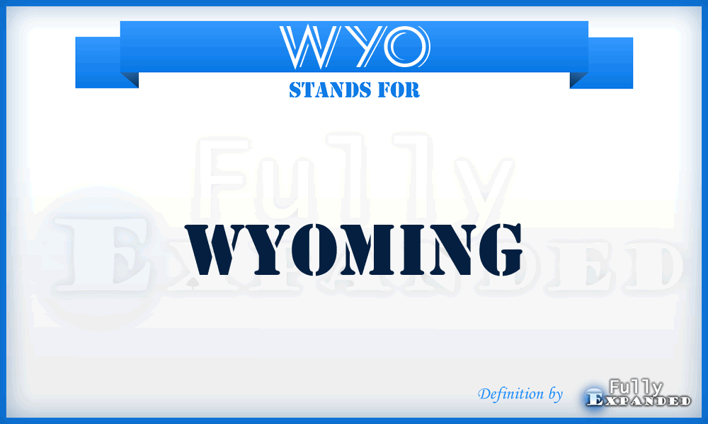 WYO - Wyoming