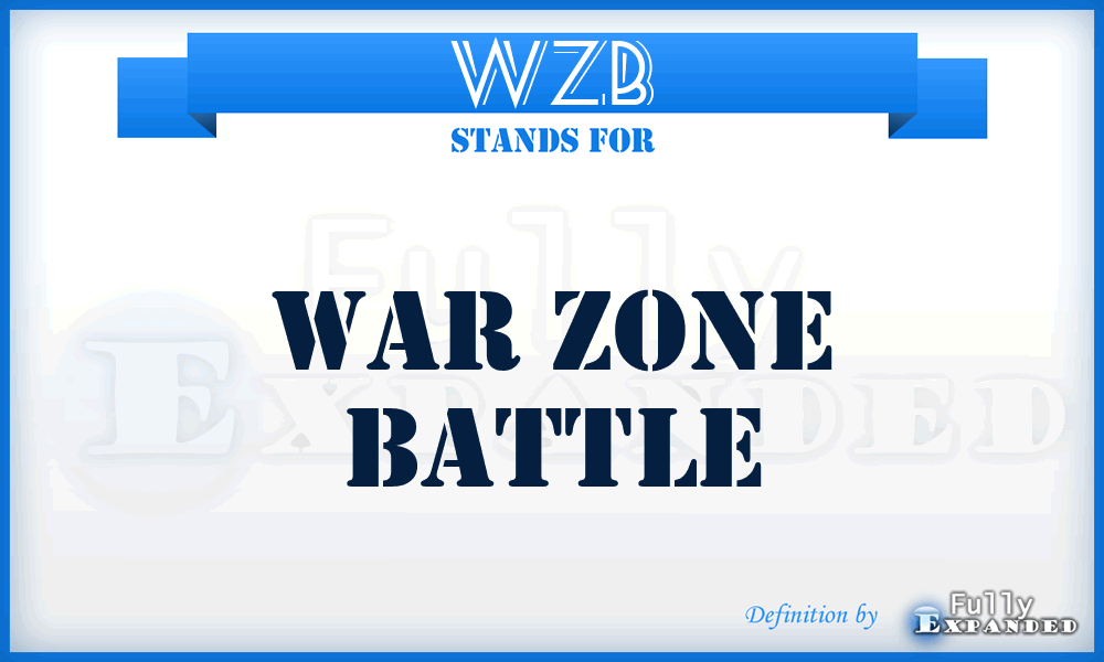 WZB - War Zone Battle