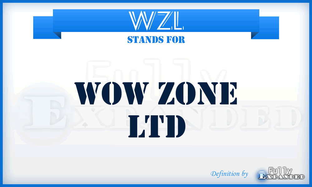 WZL - Wow Zone Ltd