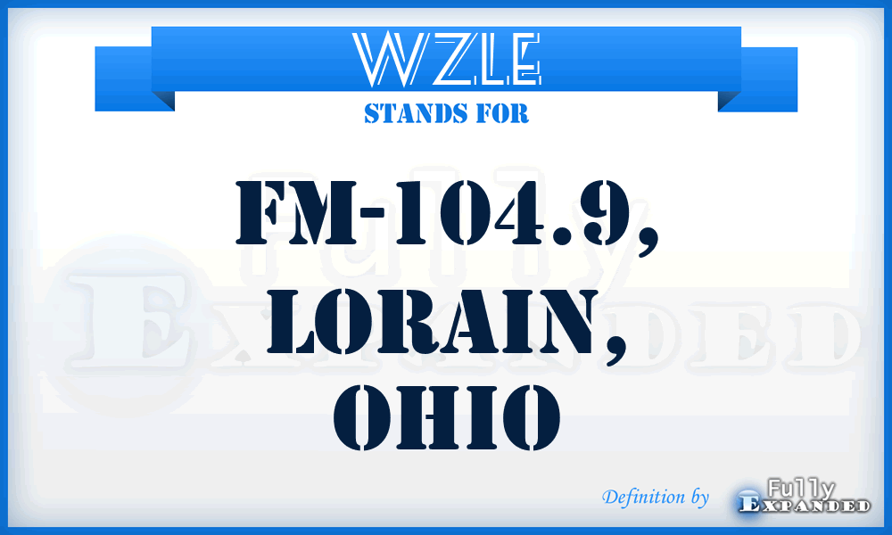 WZLE - FM-104.9, Lorain, Ohio
