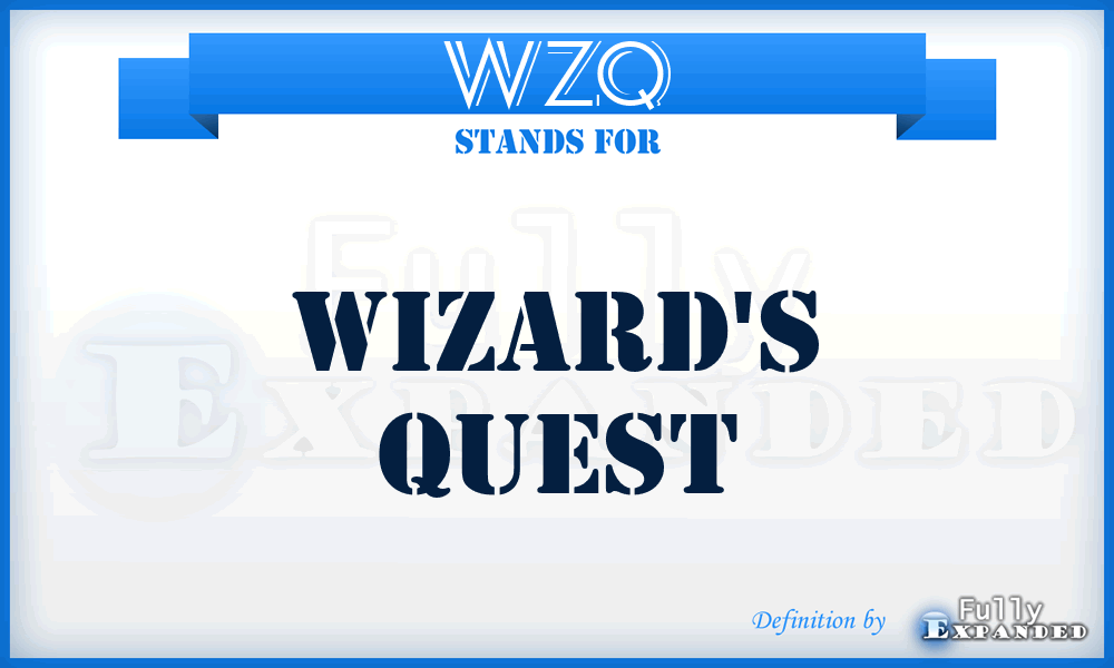 WZQ - Wizard's Quest
