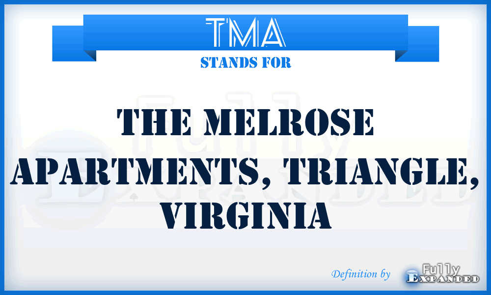TMA - The Melrose Apartments, Triangle, Virginia