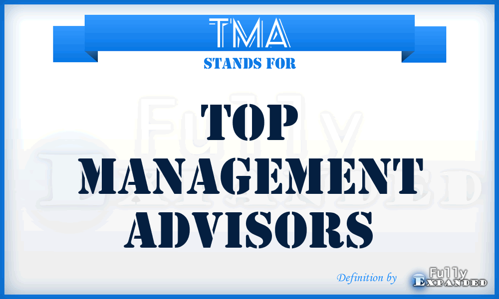 TMA - Top Management Advisors