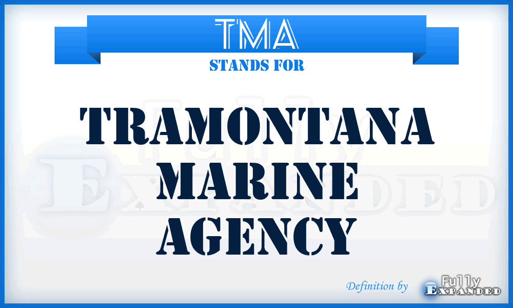 TMA - Tramontana Marine Agency