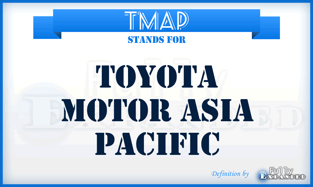 TMAP - Toyota Motor Asia Pacific