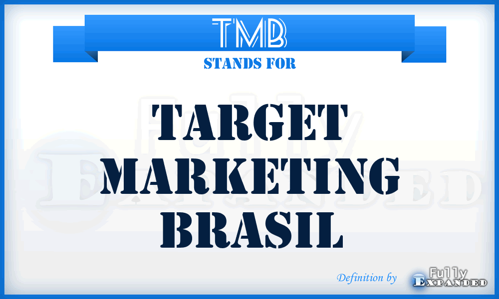 TMB - Target Marketing Brasil