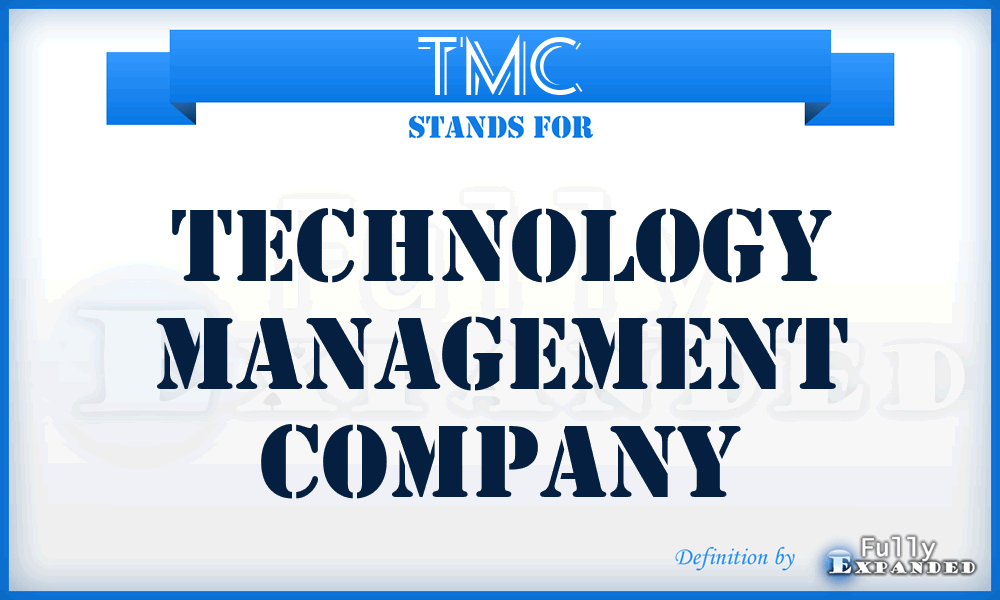 TMC - Technology Management Company