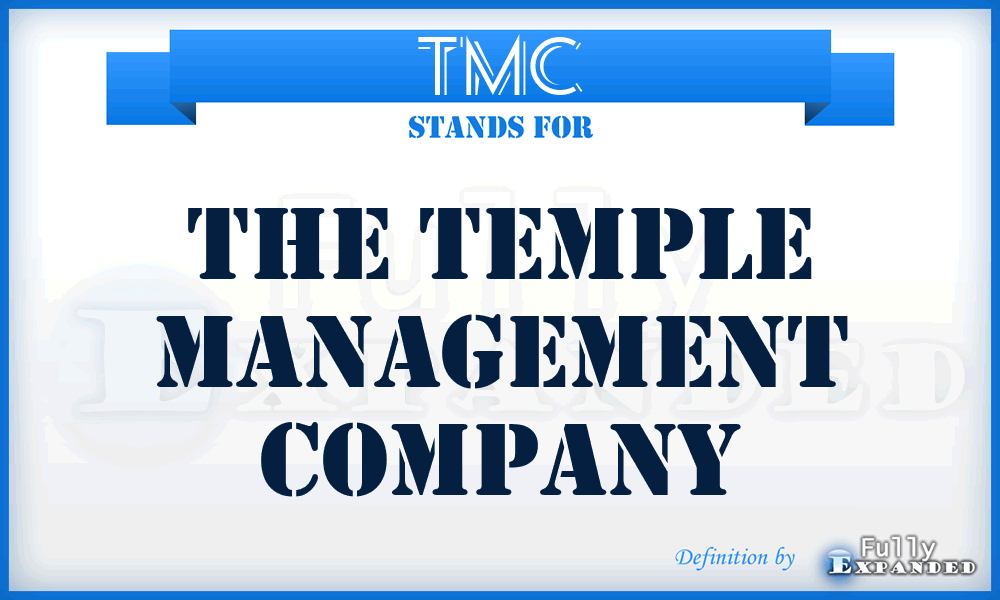 TMC - The Temple Management Company