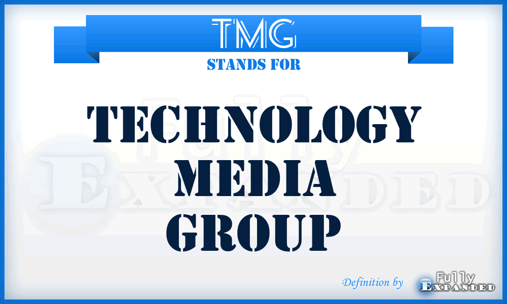 TMG - Technology Media Group