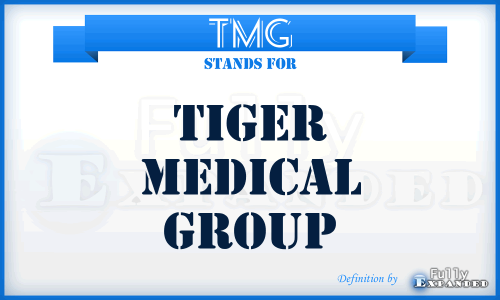 TMG - Tiger Medical Group