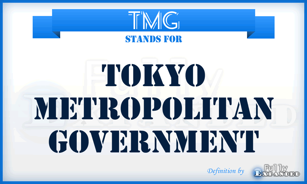 TMG - Tokyo Metropolitan Government