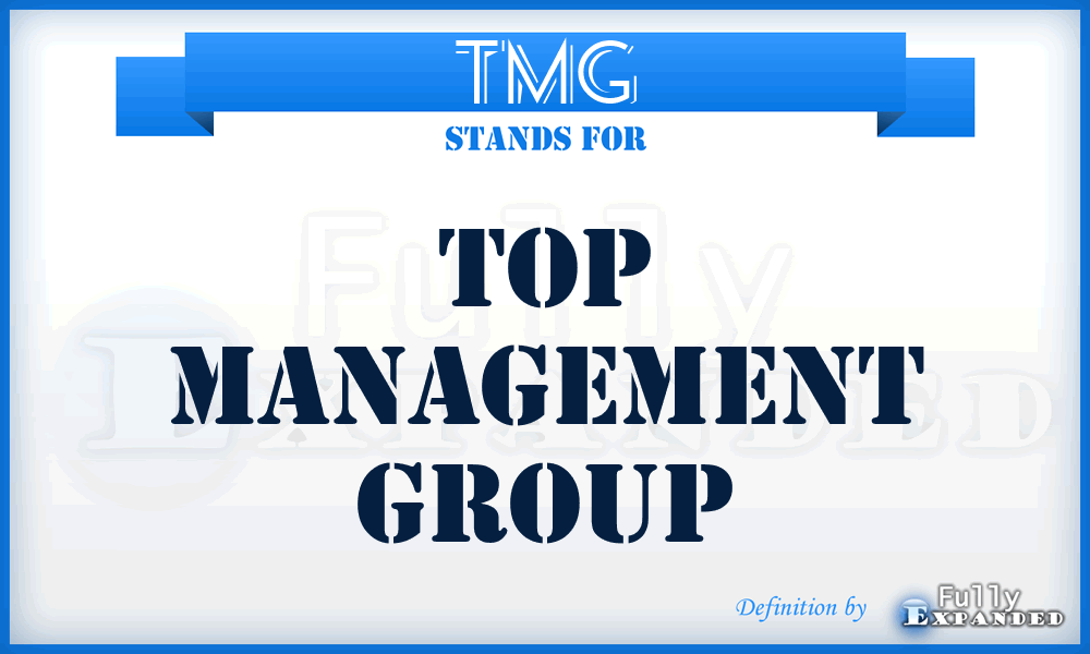 TMG - Top Management Group