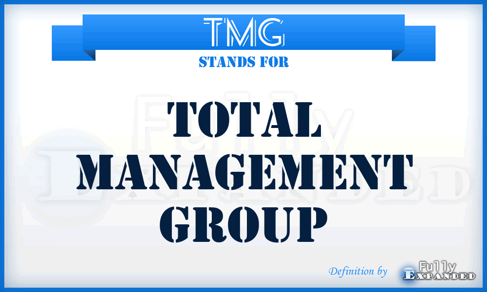 TMG - Total Management Group