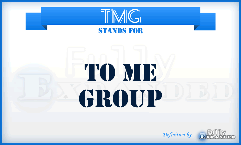 TMG - To Me Group