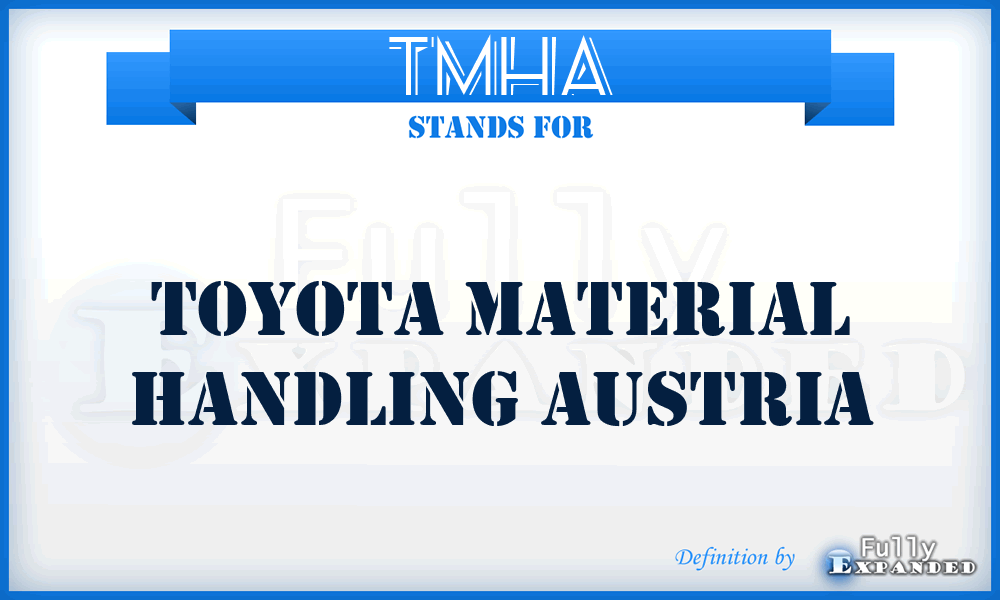 TMHA - Toyota Material Handling Austria