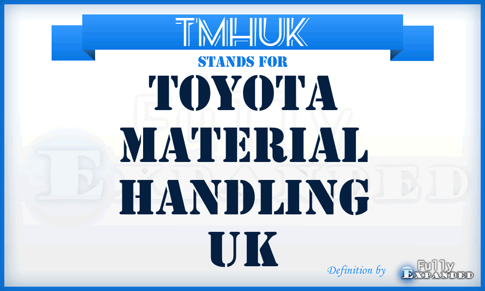 TMHUK - Toyota Material Handling UK