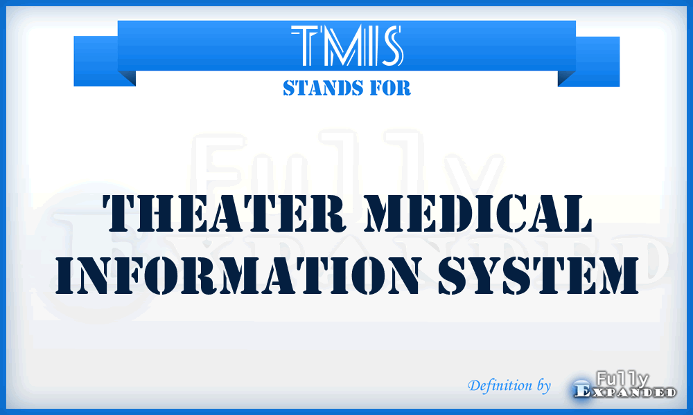 TMIS - theater medical information system