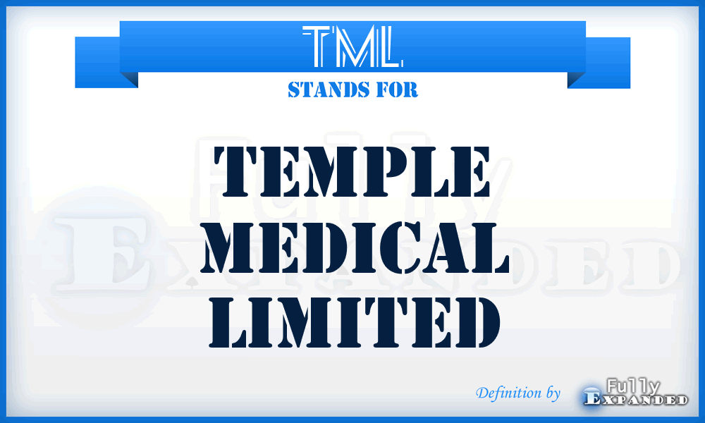 TML - Temple Medical Limited