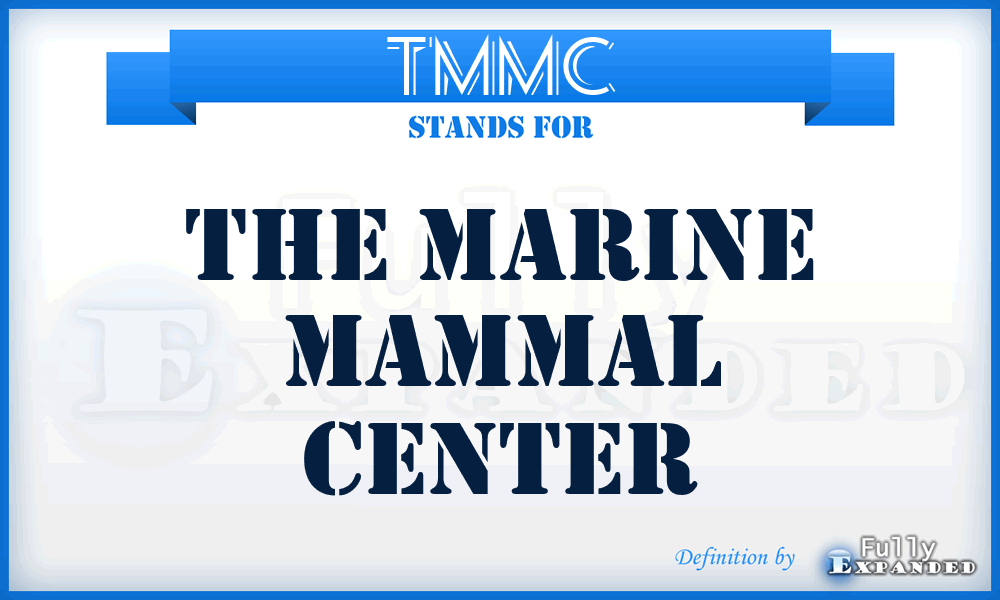 TMMC - The Marine Mammal Center