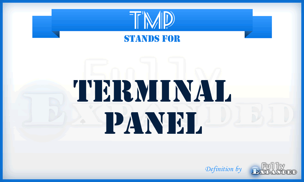 TMP - Terminal Panel