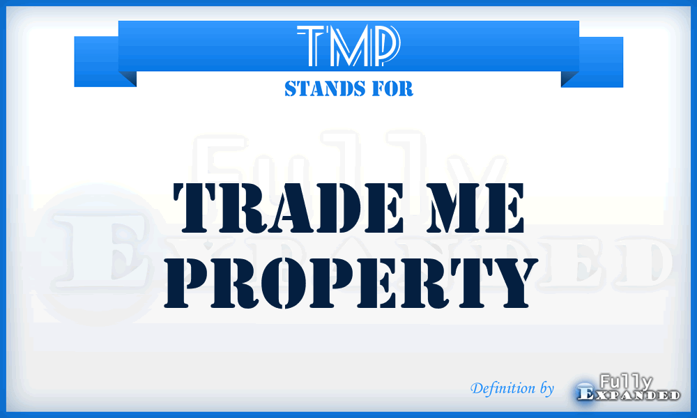 TMP - Trade Me Property